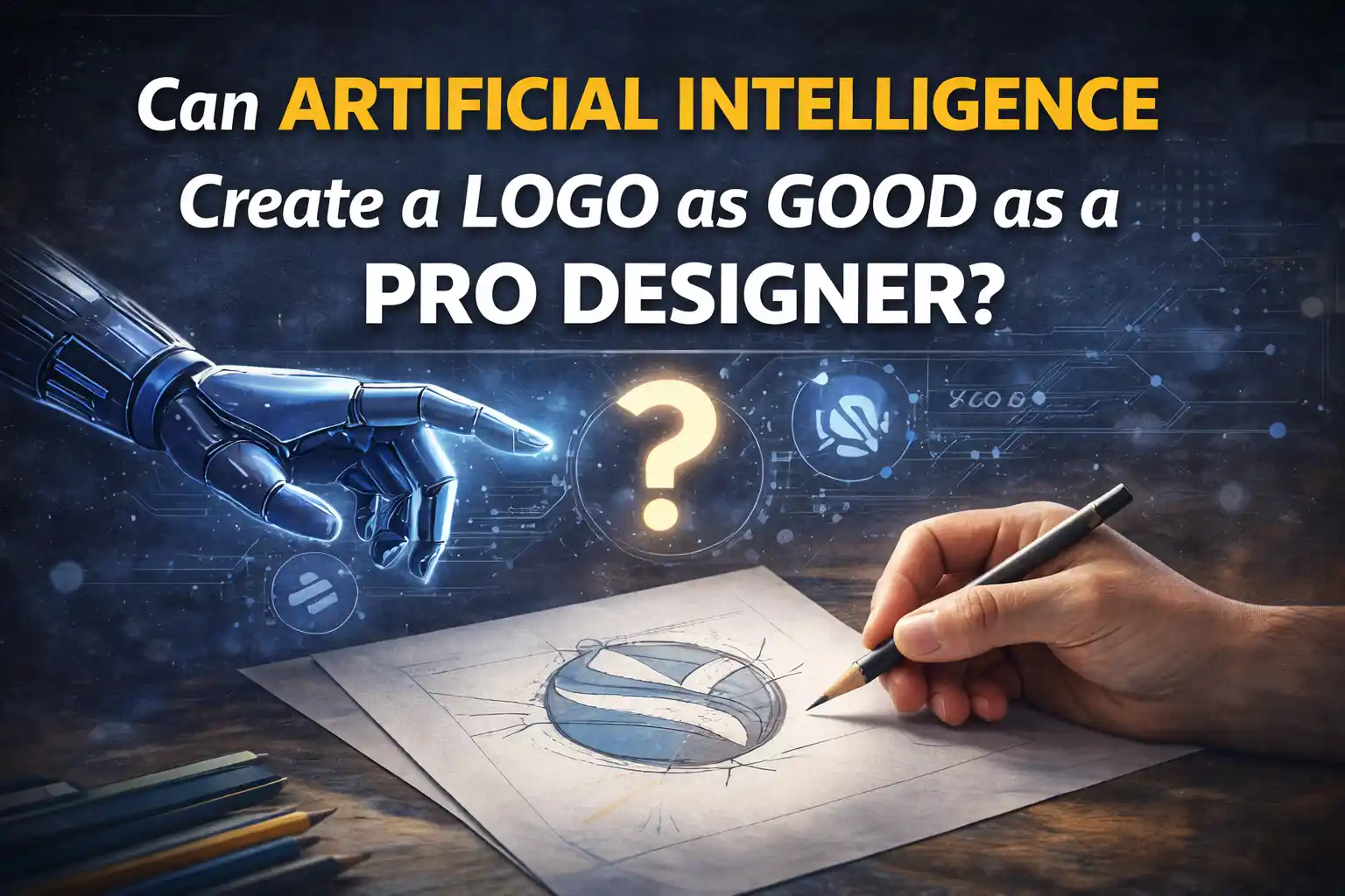 Can AI Create a Logo as Good as a Professional Designer?